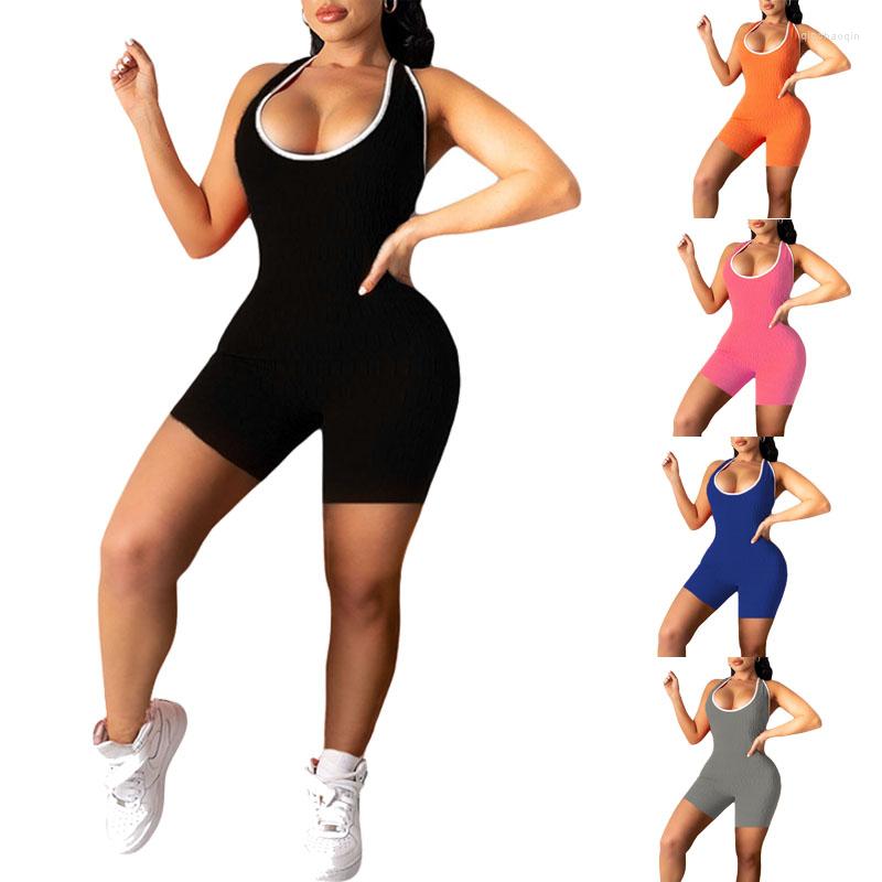 Gym Clothing Women Jumpsuit Adults U-Neck Sleeveless Playsuit One-Piece Pants Sportswear For Summer /M/L/XL/XXL Style 2022, Black
Gym Clothing Women Jumpsuit Adults U-Neck Sleeveless Playsuit One-Piece Pants Sportswear For Summer /M/L/XL/XXL Style 2022, Black