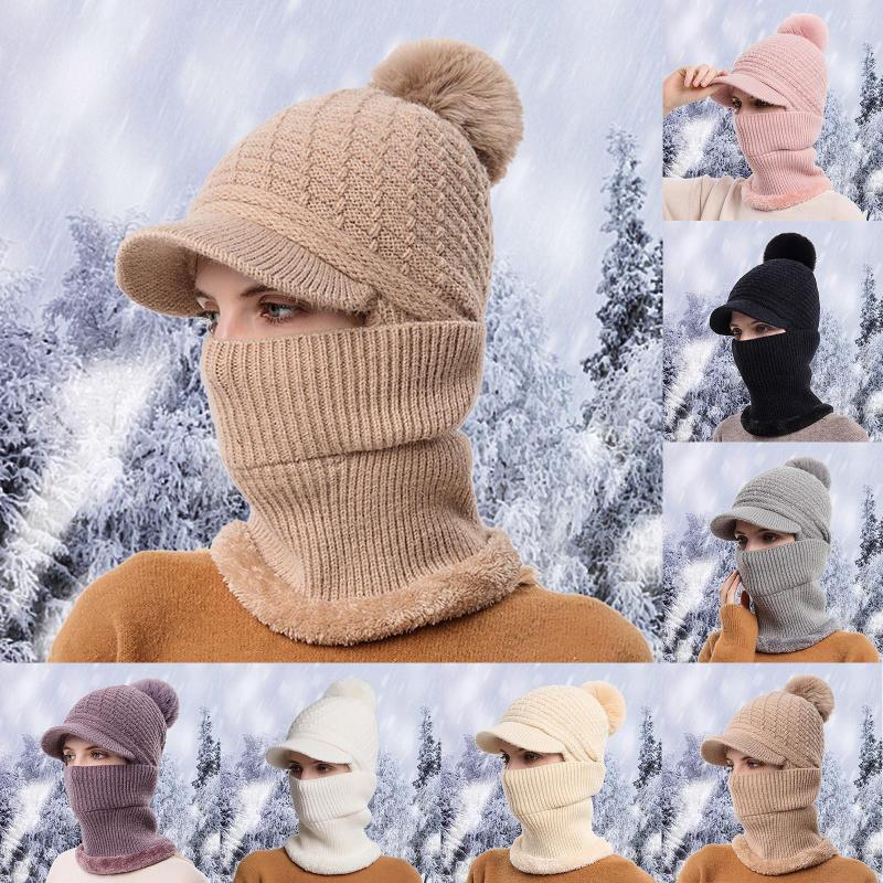 Berets Women's Trapper Cap Baseball Hat With Goggles Women Winter Slouchy Knit Warm Hats Wool Crazy For Men Snow, Beige
Berets Women's Trapper Cap Baseball Hat With Goggles Women Winter Slouchy Knit Warm Hats Wool Crazy For Men Snow, Beige