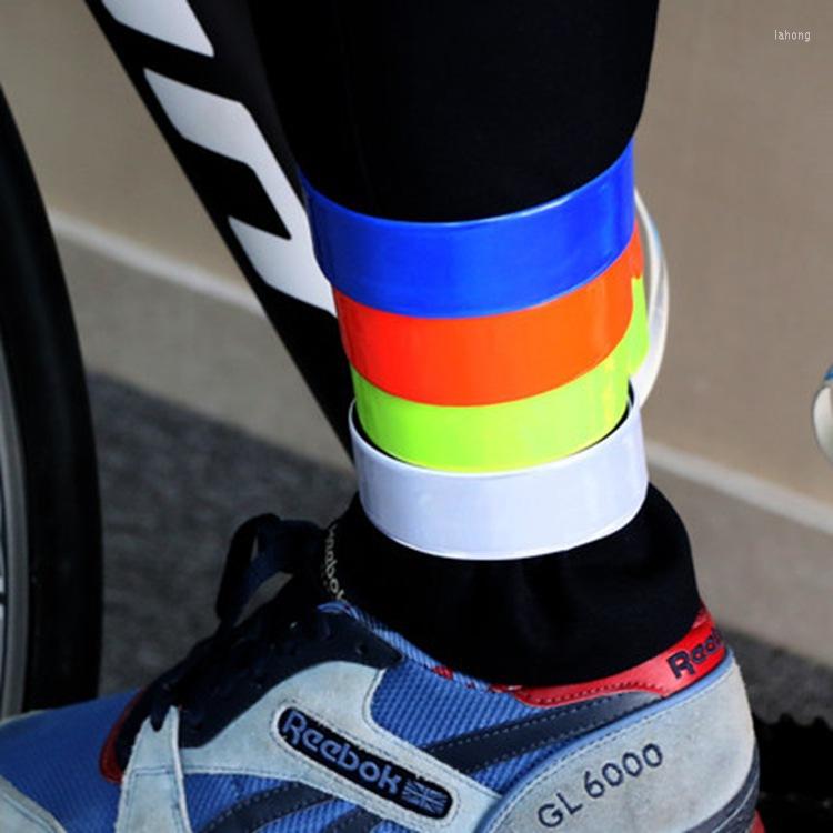 Knee Pads Reflective Snap Bands Slap Bracelet Wristband High Visibility Reflectors For Riding Bike BHD2, Green 1pc
Knee Pads Reflective Snap Bands Slap Bracelet Wristband High Visibility Reflectors For Riding Bike BHD2, Green 1pc