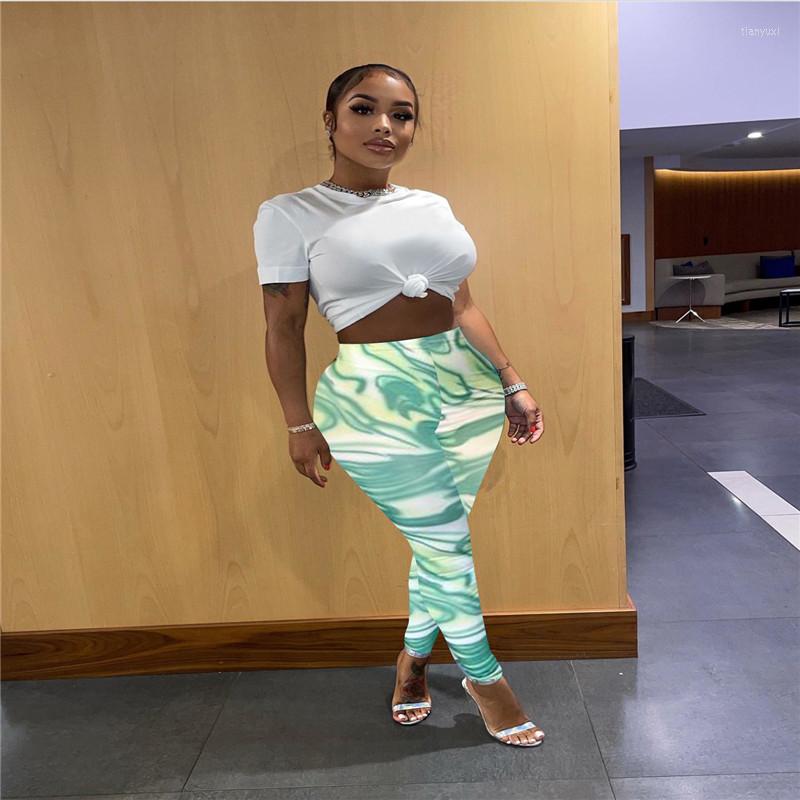 Women' Two Piece Pants Fashion Casual Women' Summer Products Recommend Sleeveless Round Neck Temperament Tight-fitting Printed, Green
Women' Two Piece Pants Fashion Casual Women' Summer Products Recommend Sleeveless Round Neck Temperament Tight-fitting Printed, Green