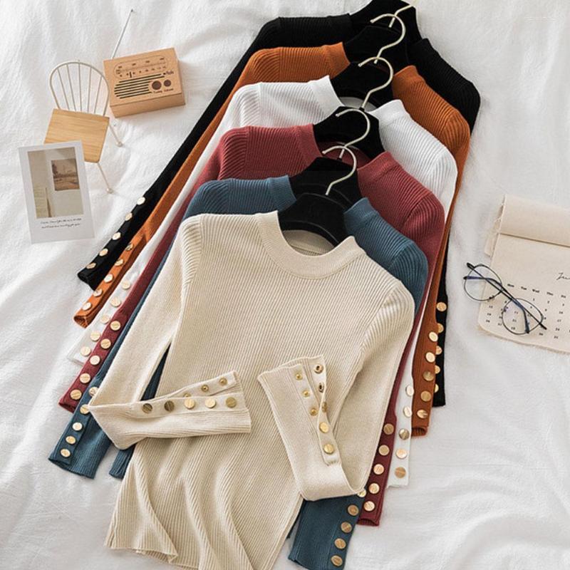 Women's Sweaters Simple Fashion Knitted Sweater Long Sleeve Slim O-neck Warm Pullovers Autumn Winter 2022 For Women G9z0 
Women's Sweaters Simple Fashion Knitted Sweater Long Sleeve Slim O-neck Warm Pullovers Autumn Winter 2022 For Women G9z0