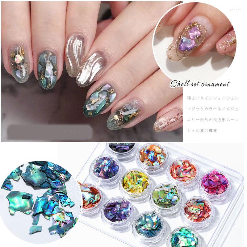 Nail Art Decorations 12 Box/Set Japanese Natural Sea Shell Stone Fragment Irregular Color-changing Abalone Slice Paillette Magic Color Suit
Nail Art Decorations 12 Box/Set Japanese Natural Sea Shell Stone Fragment Irregular Color-changing Abalone Slice Paillette Magic Color Suit