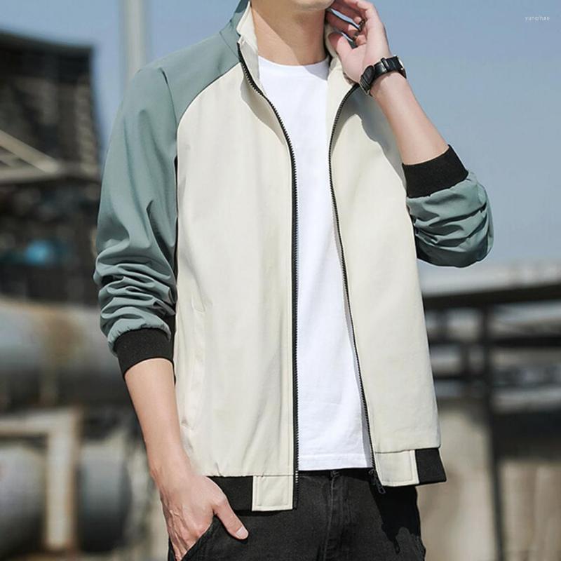 Men's Jackets Autumn Patchwork Men Jacket Contrast Color Raglan Sleeves Casual Ribbed Cuff Bomber Outwear Streetwear For Sports, Black
Men's Jackets Autumn Patchwork Men Jacket Contrast Color Raglan Sleeves Casual Ribbed Cuff Bomber Outwear Streetwear For Sports, Black