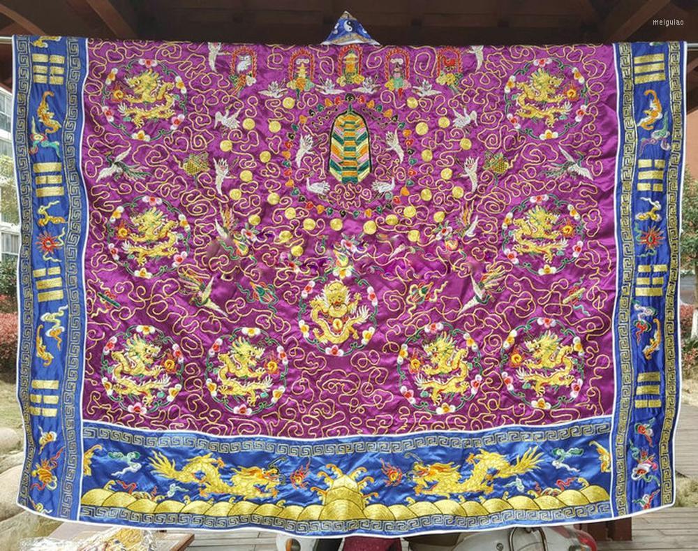 Ethnic Clothing Unisex High Quality Purple/red/yellow Taoism Vestment Taoist Embroidery Cranes Dragons Cassock Robe Gown Garment
Ethnic Clothing Unisex High Quality Purple/red/yellow Taoism Vestment Taoist Embroidery Cranes Dragons Cassock Robe Gown Garment