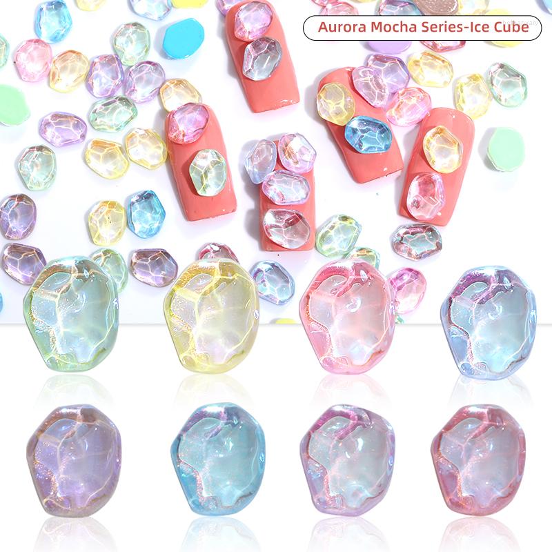 Nail Art Decorations 20Pcs 8x10mm Glitter Water Ripple Aurora Stone Mocha Jelly Rhinestones Bulk Pixie Crystal Diamonds For Nails Kawaii
Nail Art Decorations 20Pcs 8x10mm Glitter Water Ripple Aurora Stone Mocha Jelly Rhinestones Bulk Pixie Crystal Diamonds For Nails Kawaii