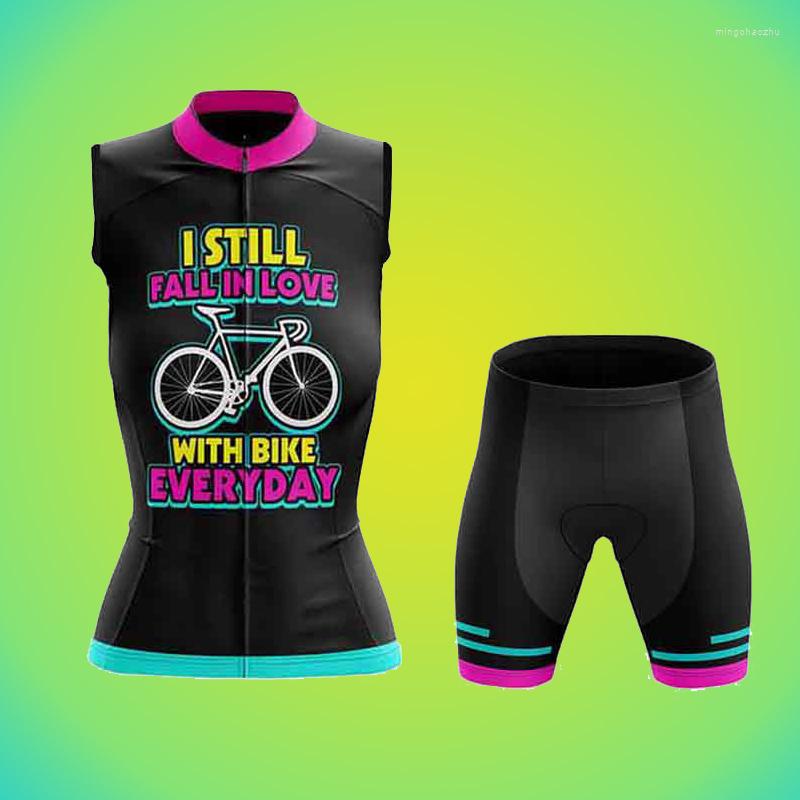 Racing Sets 2022 Summer SPTGRVO Woman Cycling Jersey Sleeveless Set Maillot Breathable MTB Bicycle Vest Ladys Bike Gilet Ropa Ciclismo, 16
Racing Sets 2022 Summer SPTGRVO Woman Cycling Jersey Sleeveless Set Maillot Breathable MTB Bicycle Vest Ladys Bike Gilet Ropa Ciclismo, 16