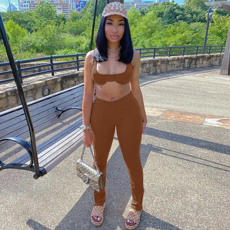 Women' Two Piece Pants Sexy Bra And 2 PCS Sport Set Women Outfits Sleeveless Tank Crop Top Skinny Party Night Club Wear 2022, Black
Women' Two Piece Pants Sexy Bra And 2 PCS Sport Set Women Outfits Sleeveless Tank Crop Top Skinny Party Night Club Wear 2022, Black