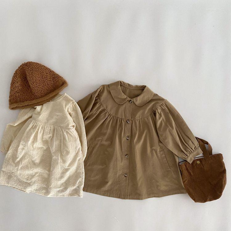 Coat Girls Windbreaker Children's Jacket 2022 Autumn Kids Long Korean Clothing Fashion Baby Trench Without Hood, Khaki coat
Coat Girls Windbreaker Children's Jacket 2022 Autumn Kids Long Korean Clothing Fashion Baby Trench Without Hood, Khaki coat