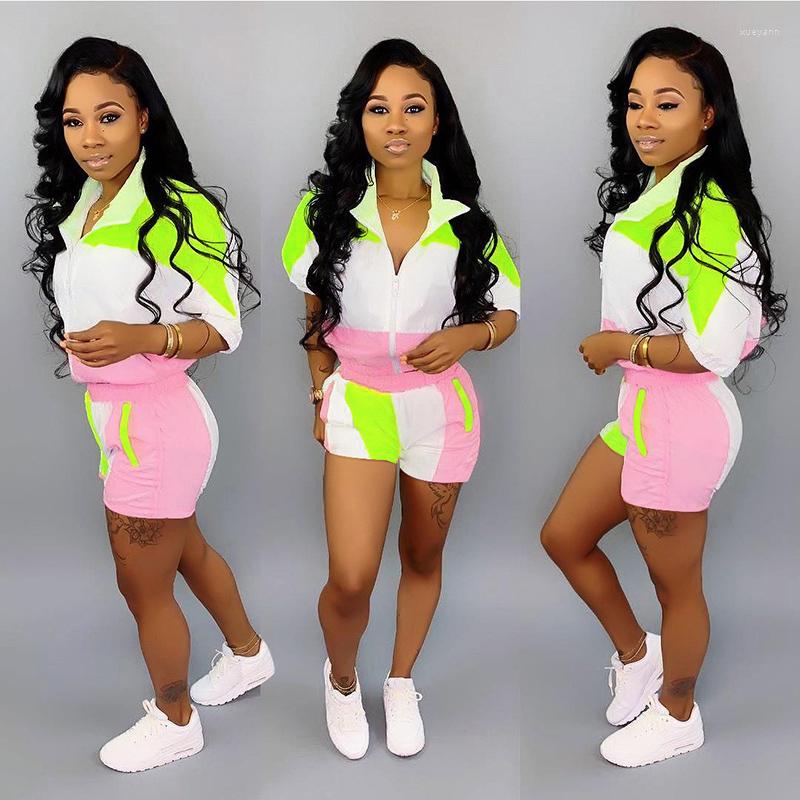 Women' Tracksuits 2 TWO PIECE SET Shorts Pants Women Tracksuit Jacket Top Half Sleeve Contrast Color Patchwork Sweat Suit Plus Size Summer, Black
Women' Tracksuits 2 TWO PIECE SET Shorts Pants Women Tracksuit Jacket Top Half Sleeve Contrast Color Patchwork Sweat Suit Plus Size Summer, Black