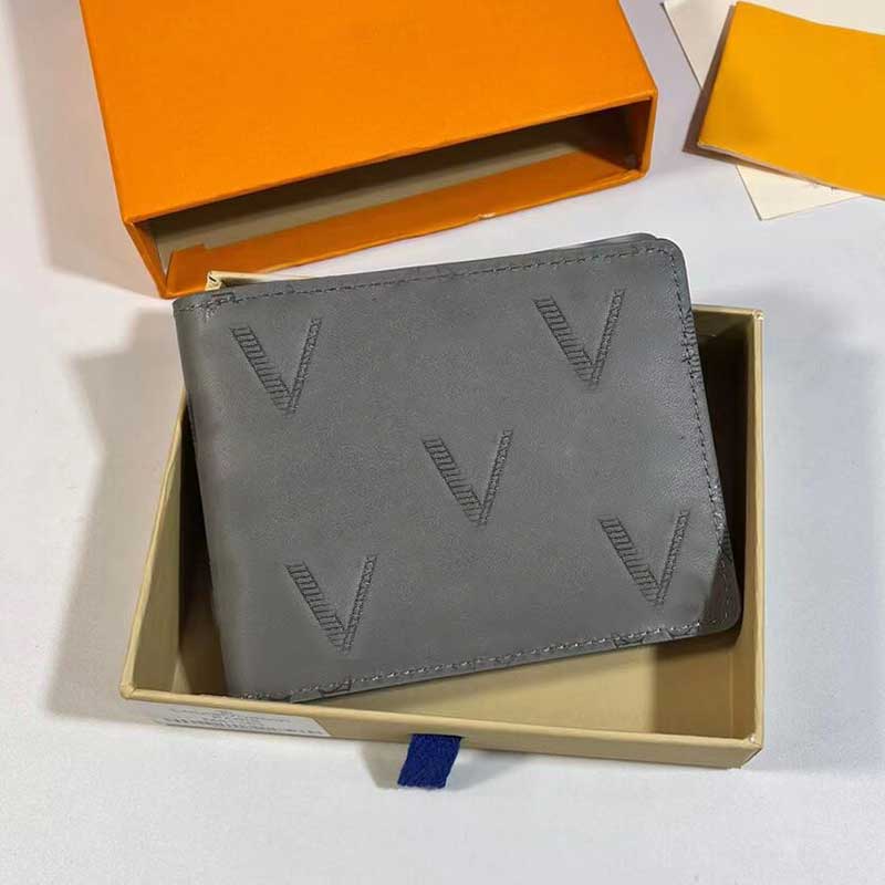 Men short wallet designer wallets gray Leather card holder for women Luxury Purse Monograme credit cardholder with box dust bag m81383, Grey-card
Men short wallet designer wallets gray Leather card holder for women Luxury Purse Monograme credit cardholder with box dust bag m81383, Grey-card