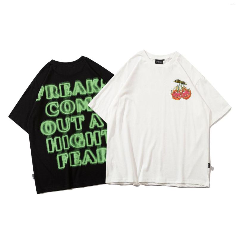 Men's T Shirts Men Shirt Harajuku Streetwear Hip Hop Ins High Street Cherry Tshirt 2022 Oversize Cotton Tees Tops Male Couple T-Shirt, Black
Men's T Shirts Men Shirt Harajuku Streetwear Hip Hop Ins High Street Cherry Tshirt 2022 Oversize Cotton Tees Tops Male Couple T-Shirt, Black