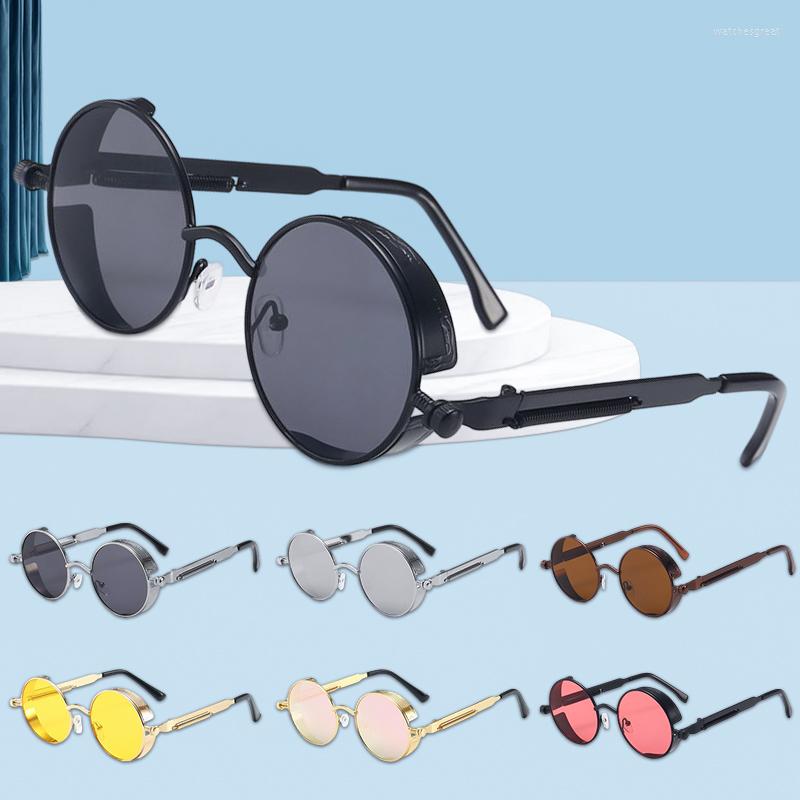Sunglasses Vintage Steampunk Round Punk Alloy Metal Red Sun Glasses Men Gothic Style Eyewear Retro
Sunglasses Vintage Steampunk Round Punk Alloy Metal Red Sun Glasses Men Gothic Style Eyewear Retro