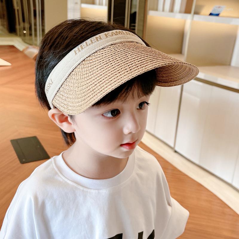 Berets Summer Children Sun Hats Anti-UV Boys Girls Outdoor Visor Caps Hand Made Straw Cap Casual Shade Hat Empty Top Beach, 02
Berets Summer Children Sun Hats Anti-UV Boys Girls Outdoor Visor Caps Hand Made Straw Cap Casual Shade Hat Empty Top Beach, 02