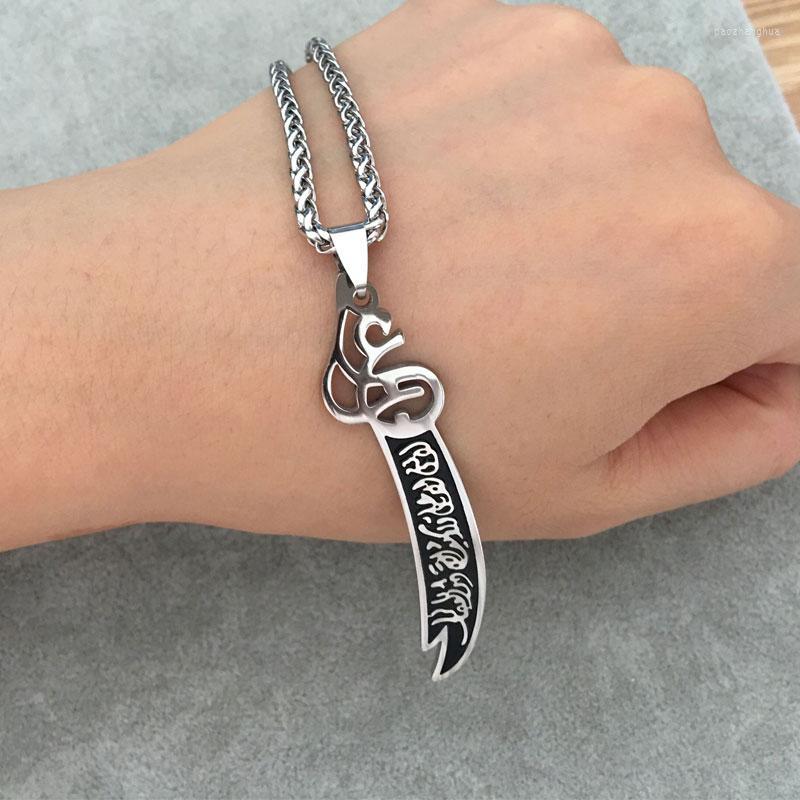 Pendant Necklaces Muslim Zulfiqar Sword Of Imam Ali Stainless Steel & Necklace Accept Drop
Pendant Necklaces Muslim Zulfiqar Sword Of Imam Ali Stainless Steel & Necklace Accept Drop