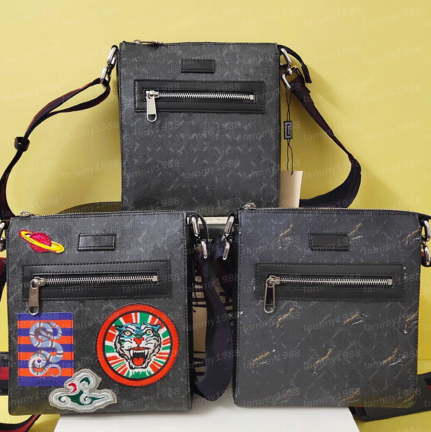 Designers Fashion Cross body Men CrossBody Bags Leather Briefcase Shoulder Bag Messenger Handbags Size 21x23.5x4.5cm, #1
Designers Fashion Cross body Men CrossBody Bags Leather Briefcase Shoulder Bag Messenger Handbags Size 21x23.5x4.5cm, #1