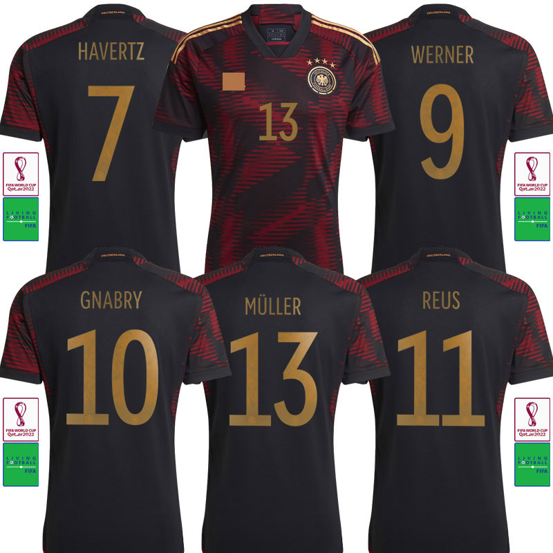 2022 Soccer Jerseys Germanys German WERNER MULLER GNABRY KIMMICH REUS Away Shirt National Team football jersi 22-23 fans Jersey Size S-4XL, Jersey only
2022 Soccer Jerseys Germanys German WERNER MULLER GNABRY KIMMICH REUS Away Shirt National Team football jersi 22-23 fans Jersey Size S-4XL, Jersey only
