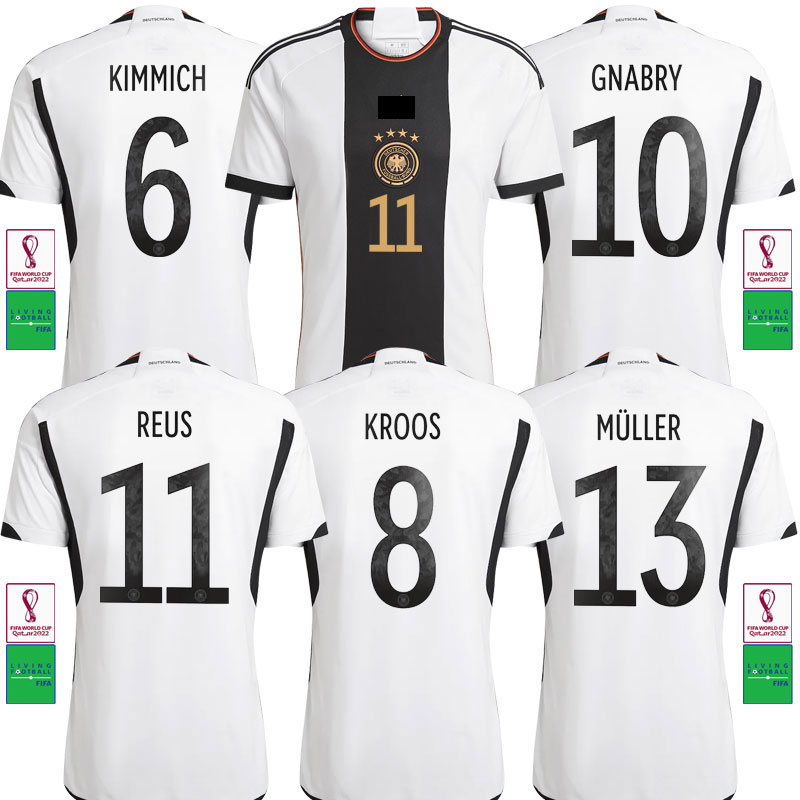 2022 Soccer Jerseys Germanys German WERNER MULLER GNABRY KIMMICH REUS Home Shirt National Team football jersi 22-23 fans Jersey Size S-4XL, Jersey only
2022 Soccer Jerseys Germanys German WERNER MULLER GNABRY KIMMICH REUS Home Shirt National Team football jersi 22-23 fans Jersey Size S-4XL, Jersey only