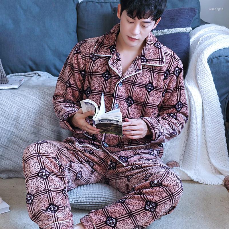 Men's Sleepwear H5889 Male Pajamas Set Flannel Thickening Coral Fleece Long Sleeve Nightgown Autumn Winter Plus Size Casual Nightwear, Stylel
Men's Sleepwear H5889 Male Pajamas Set Flannel Thickening Coral Fleece Long Sleeve Nightgown Autumn Winter Plus Size Casual Nightwear, Stylel