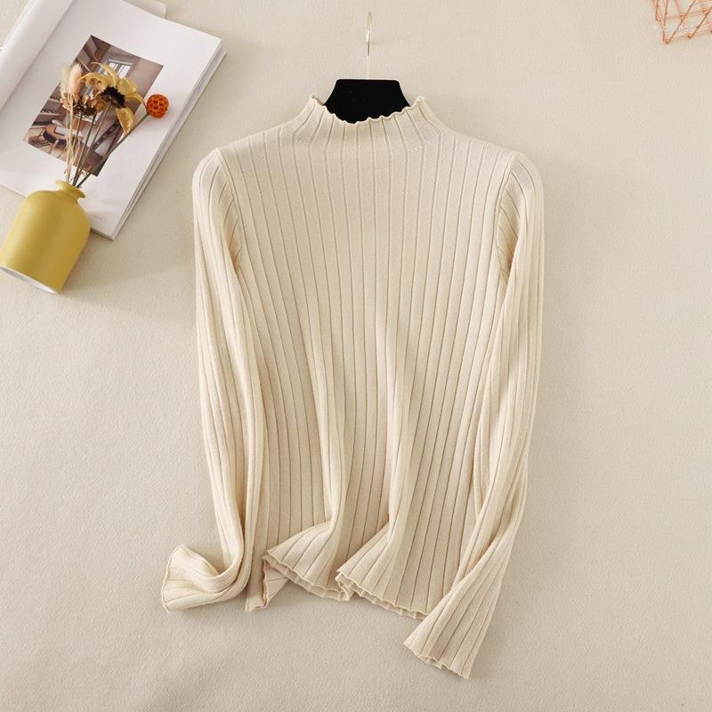 Women's Sweaters Basic Soft Solid Autumn Winter Sweater Pullover Women Female Knitted Jumpers Slim Long Sleeve Badycon Top, Black
Women's Sweaters Basic Soft Solid Autumn Winter Sweater Pullover Women Female Knitted Jumpers Slim Long Sleeve Badycon Top, Black