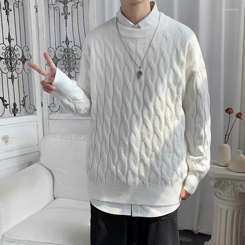 Men's Sweaters 2022 Korean Sweater Men's Autumn And Winter Models Loose Knit Round Neck Casual Couple Clothes Men Clothing, Purple
Men's Sweaters 2022 Korean Sweater Men's Autumn And Winter Models Loose Knit Round Neck Casual Couple Clothes Men Clothing, Purple