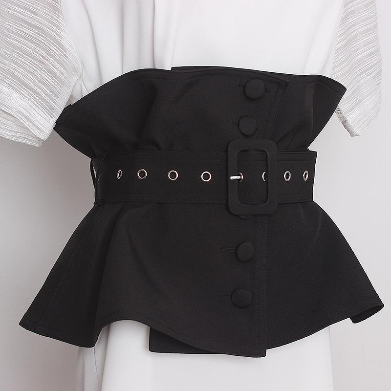 Belts Women Peplum Belt Cinturon Mujer Autumn Winter 2022 Fashion Designer Brand Gothic Clothes Black Wide Sexy Corset
Belts Women Peplum Belt Cinturon Mujer Autumn Winter 2022 Fashion Designer Brand Gothic Clothes Black Wide Sexy Corset