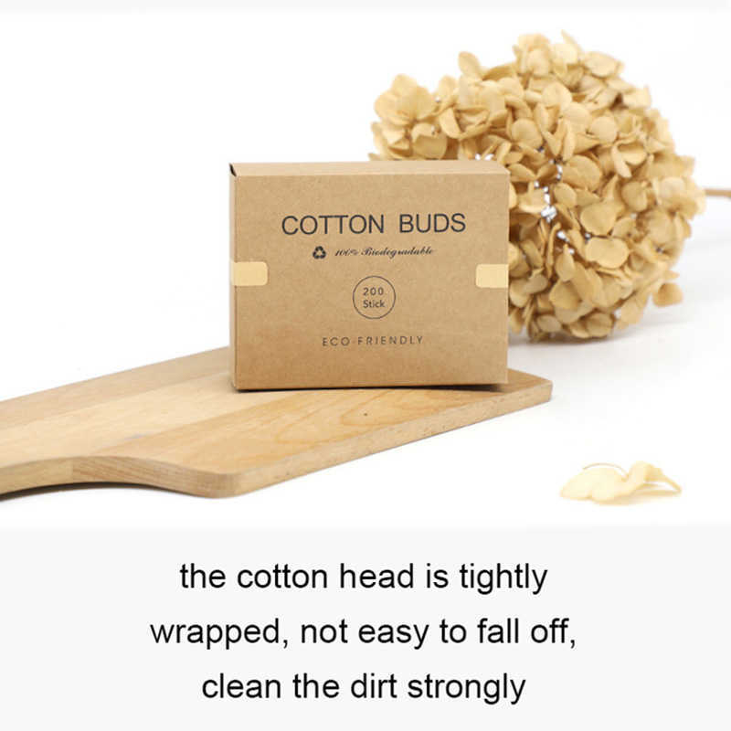 Color Makeup Remover Clean Cotton Swabs Round Pointed Head Cottons Stick Cottons Bud Nose Ear Cleaning Tampons Cotonete Makeups Tool