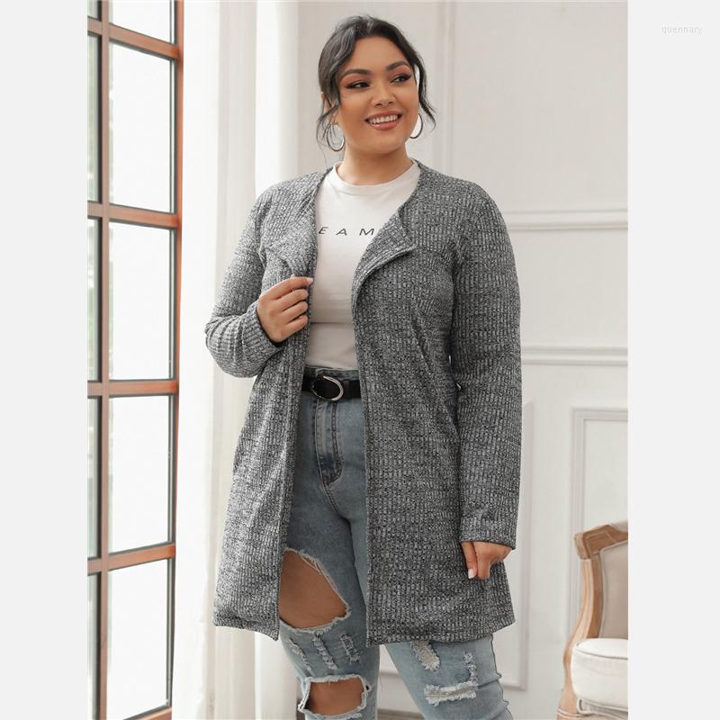 Women's Trench Coats Long Sleeve Open Stitch Knitted Coat For Women 2XL To 7XL Oversized Casual Outerwear T1969, Dark gray
Women's Trench Coats Long Sleeve Open Stitch Knitted Coat For Women 2XL To 7XL Oversized Casual Outerwear T1969, Dark gray