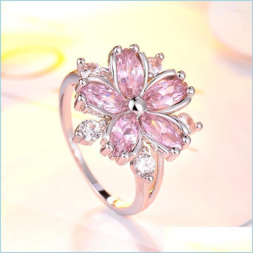 Wedding Rings Wedding Rings Elegant Fashion Sakura Princess Engagement For Bride Jewelry Romantic Cherry Blossom Zircon Lady Ringswe Dhveh
Wedding Rings Wedding Rings Elegant Fashion Sakura Princess Engagement For Bride Jewelry Romantic Cherry Blossom Zircon Lady Ringswe Dhveh