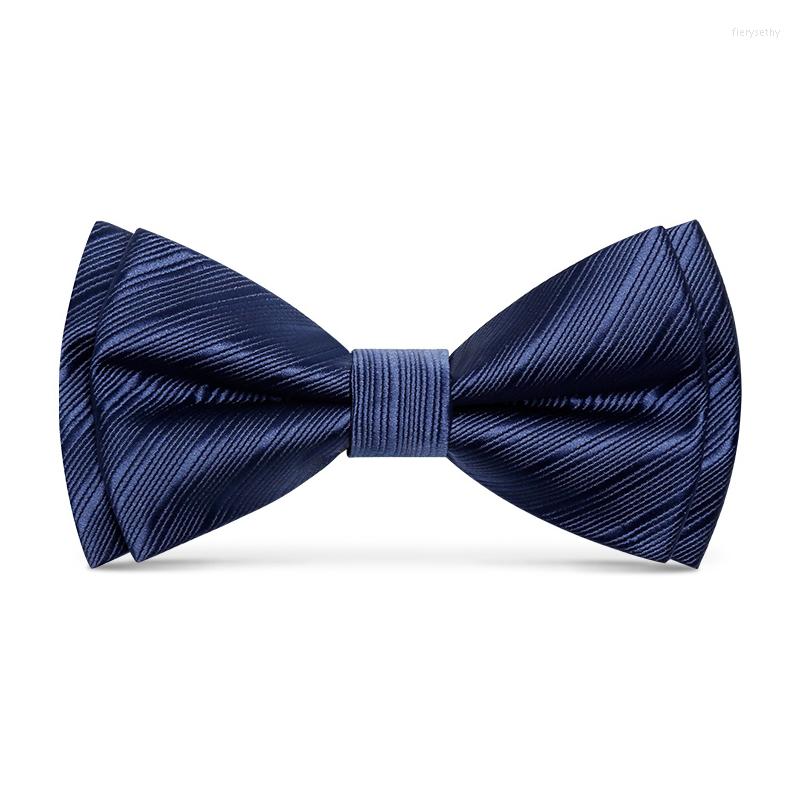 Bow Ties Designer Two Layer Bowtie For Men Top Quality Groom Wedding Party Butterfly Tie Set Pocket Gift Box Blue Black
Bow Ties Designer Two Layer Bowtie For Men Top Quality Groom Wedding Party Butterfly Tie Set Pocket Gift Box Blue Black