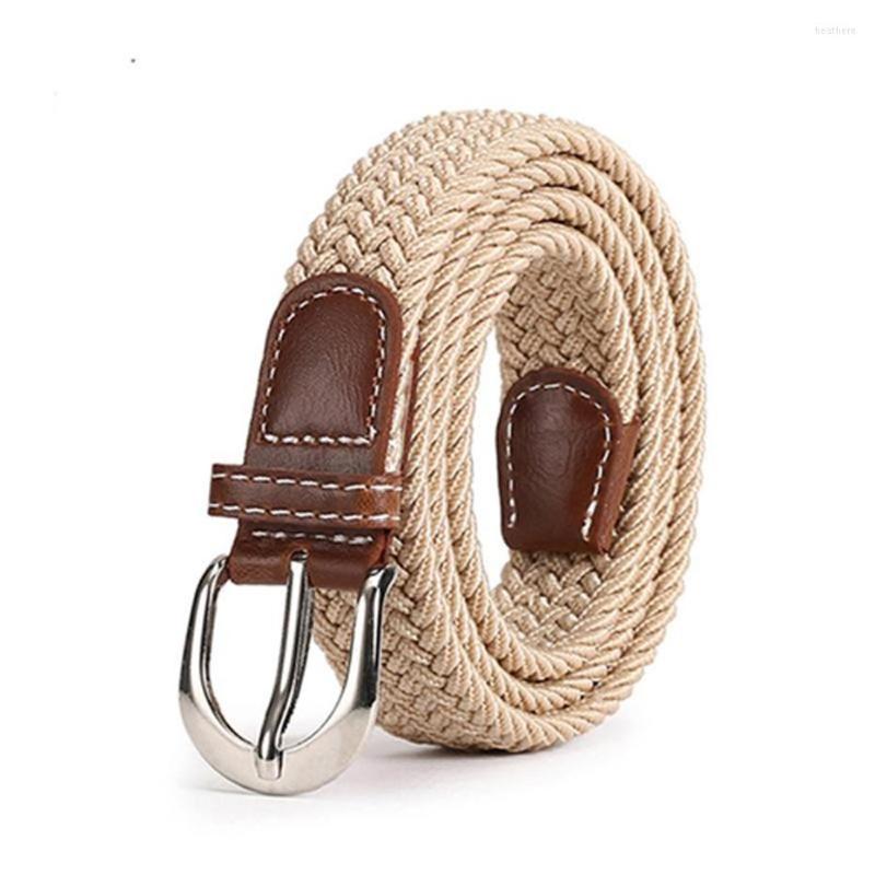 Belts Elastic Knitting Women Stretch Belt Canvas Decoration Female Pin Buckles Strap Wide 2.5cm 5 Color N1, Black
Belts Elastic Knitting Women Stretch Belt Canvas Decoration Female Pin Buckles Strap Wide 2.5cm 5 Color N1, Black