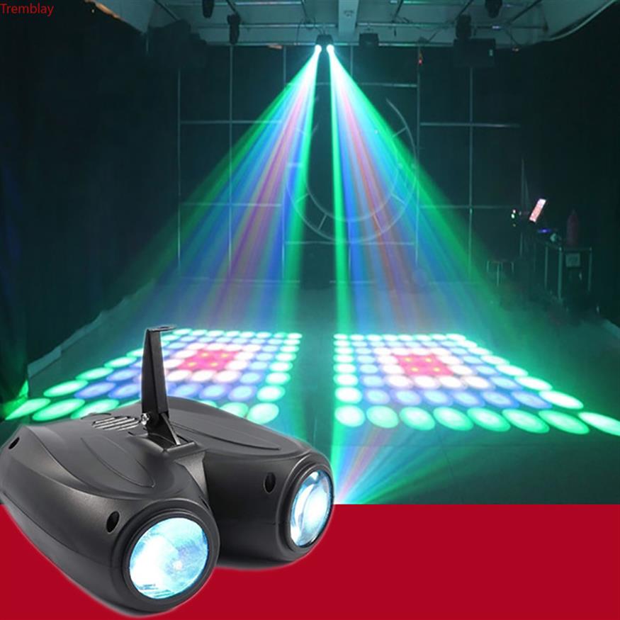 20W 64 128pcs RGBW LED Pattern Stage Light Double Head Airship Lamp Projector DJ Disco Party Lights Cool Effects Stage Lighting259B
20W 64 128pcs RGBW LED Pattern Stage Light Double Head Airship Lamp Projector DJ Disco Party Lights Cool Effects Stage Lighting259B