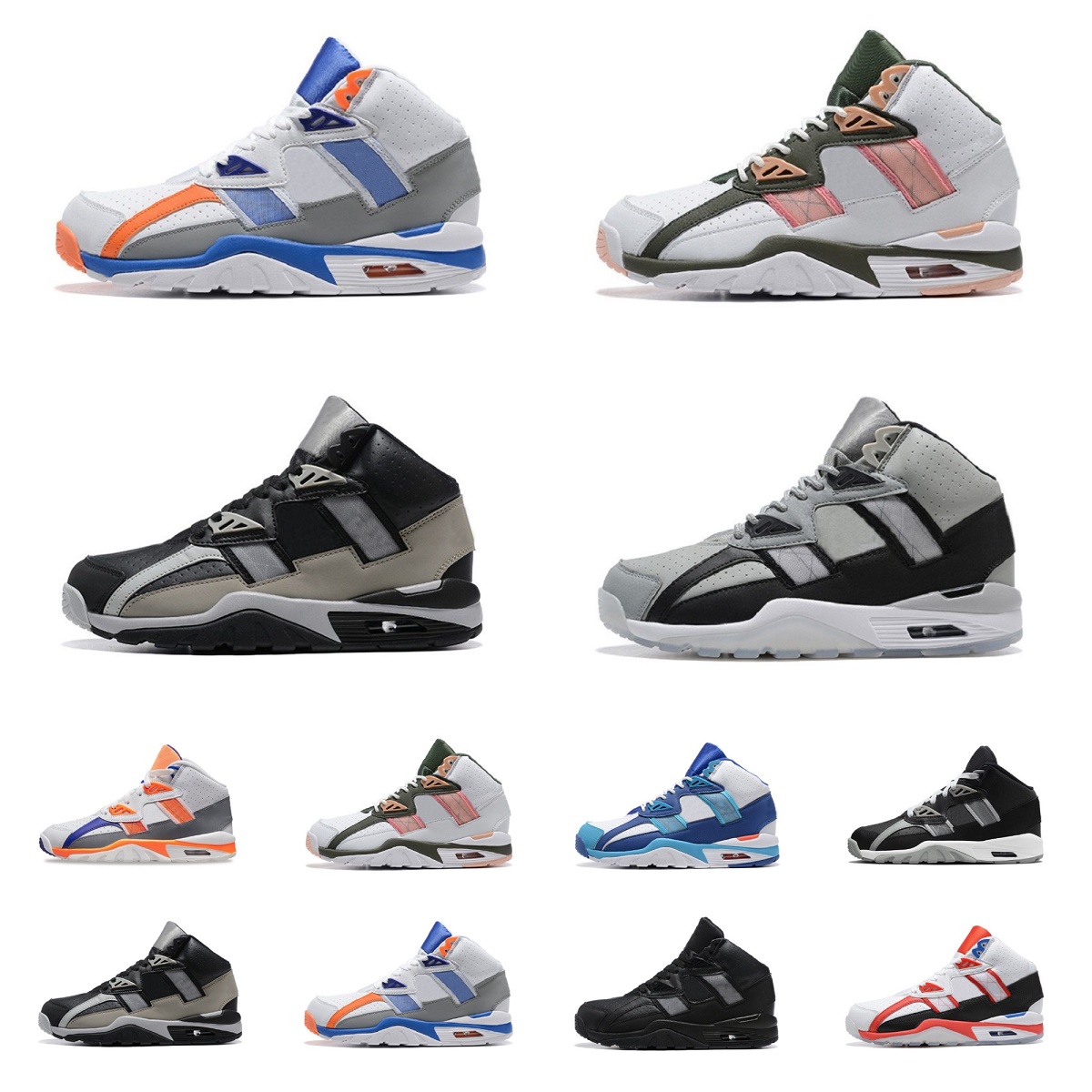 2022 Airmaxs Trainer SC High Running Shoes airs Trainers Mens Black Blue Orange Vast Grey Reverse Auburn Raiders Royals Outdoor Designer Sports Sneakers Sneaker, Bubble package bag
2022 Airmaxs Trainer SC High Running Shoes airs Trainers Mens Black Blue Orange Vast Grey Reverse Auburn Raiders Royals Outdoor Designer Sports Sneakers Sneaker, Bubble package bag