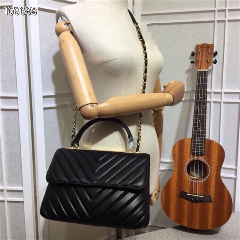 New V Grid Luxury Designer Bags Lambskin Women's Handbags Leather Strap Chain Shoulder Bags Designers Crossbody Bag Vintage Lady Clutch Purse Multi styles Handbag