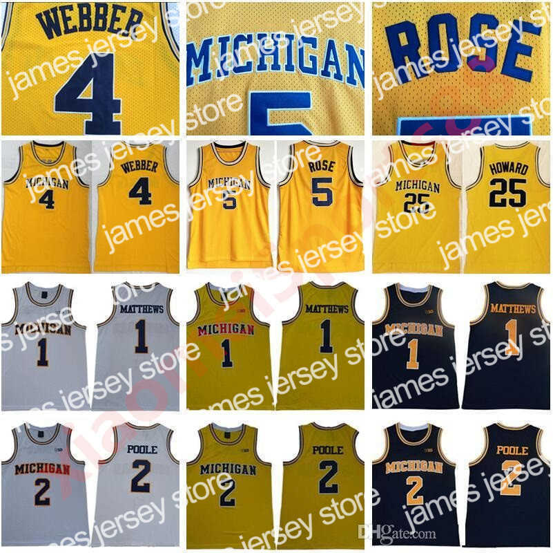 Basketball Jerseys NCAA Michigan Wolverines 5 Jalen Rose Jersey Chris Webber 4 Juwan Howard 25 1 Charles Matthews 2 Jorda Poole College Basketball Yellow Men, As shown in illustration
Basketball Jerseys NCAA Michigan Wolverines 5 Jalen Rose Jersey Chris Webber 4 Juwan Howard 25 1 Charles Matthews 2 Jorda Poole College Basketball Yellow Men, As shown in illustration