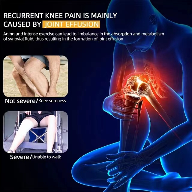 Smart Hot Compress Knee Relaxing Massager Kneecap Treasure Laser Infrared Elbow Shoulder Massager Relive Joint Pain Stiffness