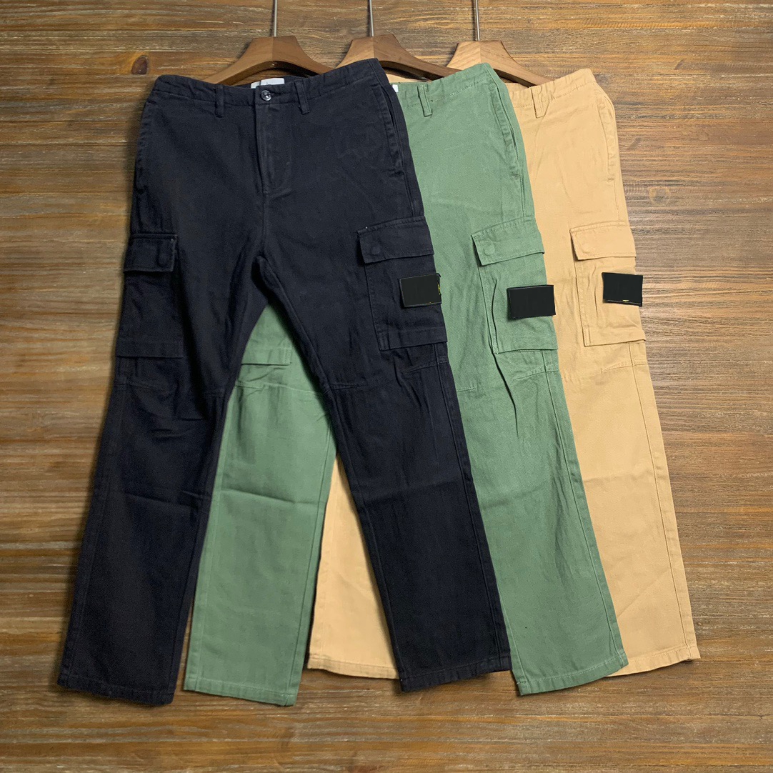 23SS STONE Spring Men Cotton Pants Basic Compass Badge Embroidered ISLAND Tooling Pocket Trousers Sport Wear Casual Pants 637
23SS STONE Spring Men Cotton Pants Basic Compass Badge Embroidered ISLAND Tooling Pocket Trousers Sport Wear Casual Pants 637