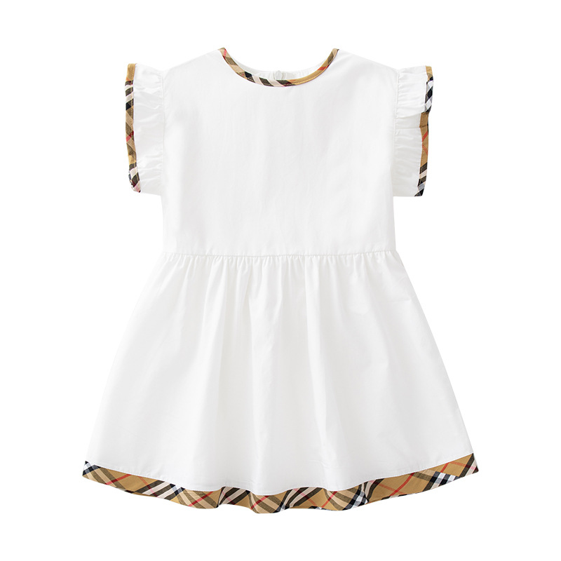 Toddler Kid Baby Girl Summer Dress Cotton Party Children Designers ClothesGirls Casual Dress Sundress Clothes