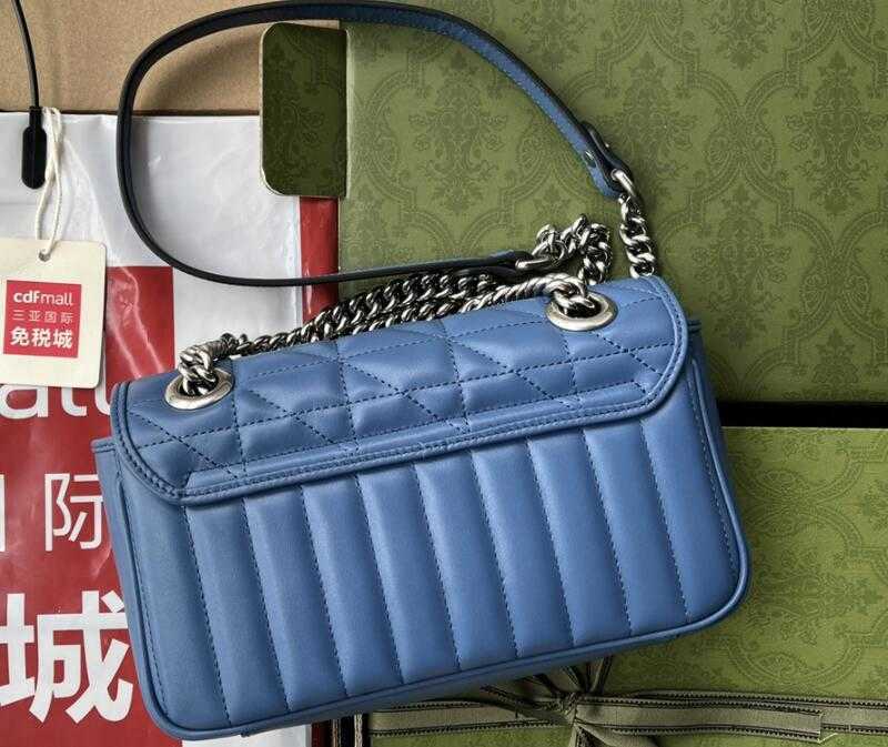 Fashion handbags Realfine Bags 5a 476433 16.5cm Super Mini Marmont Blue Leather Quilted Wallet Shoulder Handbag for Women with Boxdust Bag, 446744 22cm blue
Fashion handbags Realfine Bags 5a 476433 16.5cm Super Mini Marmont Blue Leather Quilted Wallet Shoulder Handbag for Women with Boxdust Bag, 446744 22cm blue