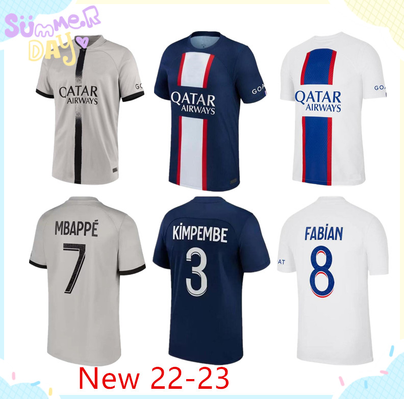 soccer Maillot Paris MBAPPE NEYMAR jerseys 22 23 Messis SERGIO RAMOS football shirts player version men kids kit HAKIMI L.PAREDES MARQUINHOS, Blue
soccer Maillot Paris MBAPPE NEYMAR jerseys 22 23 Messis SERGIO RAMOS football shirts player version men kids kit HAKIMI L.PAREDES MARQUINHOS, Blue