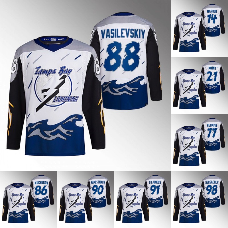 Tampa Andrei Vasilevskiy Bay Lightning 2022 Reverse Retro Jersey Steven Stamkos Corey Perry Patrick Maroon Brayden Point Victor Hedman Anthony Cirelli Jerseys, 28 ian cole
Tampa Andrei Vasilevskiy Bay Lightning 2022 Reverse Retro Jersey Steven Stamkos Corey Perry Patrick Maroon Brayden Point Victor Hedman Anthony Cirelli Jerseys, 28 ian cole