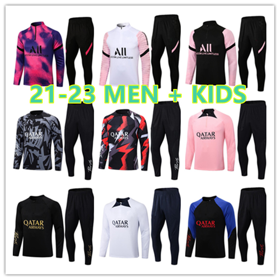 2022 2023 HAKIMI PsGs Soccer Jerseys training suit VERRATTI MBAPPE soccer tracksuit 22 23 Mens kids kits tracksuits survetement foot chandal futbol tuta jogging, 21/22
2022 2023 HAKIMI PsGs Soccer Jerseys training suit VERRATTI MBAPPE soccer tracksuit 22 23 Mens kids kits tracksuits survetement foot chandal futbol tuta jogging, 21/22