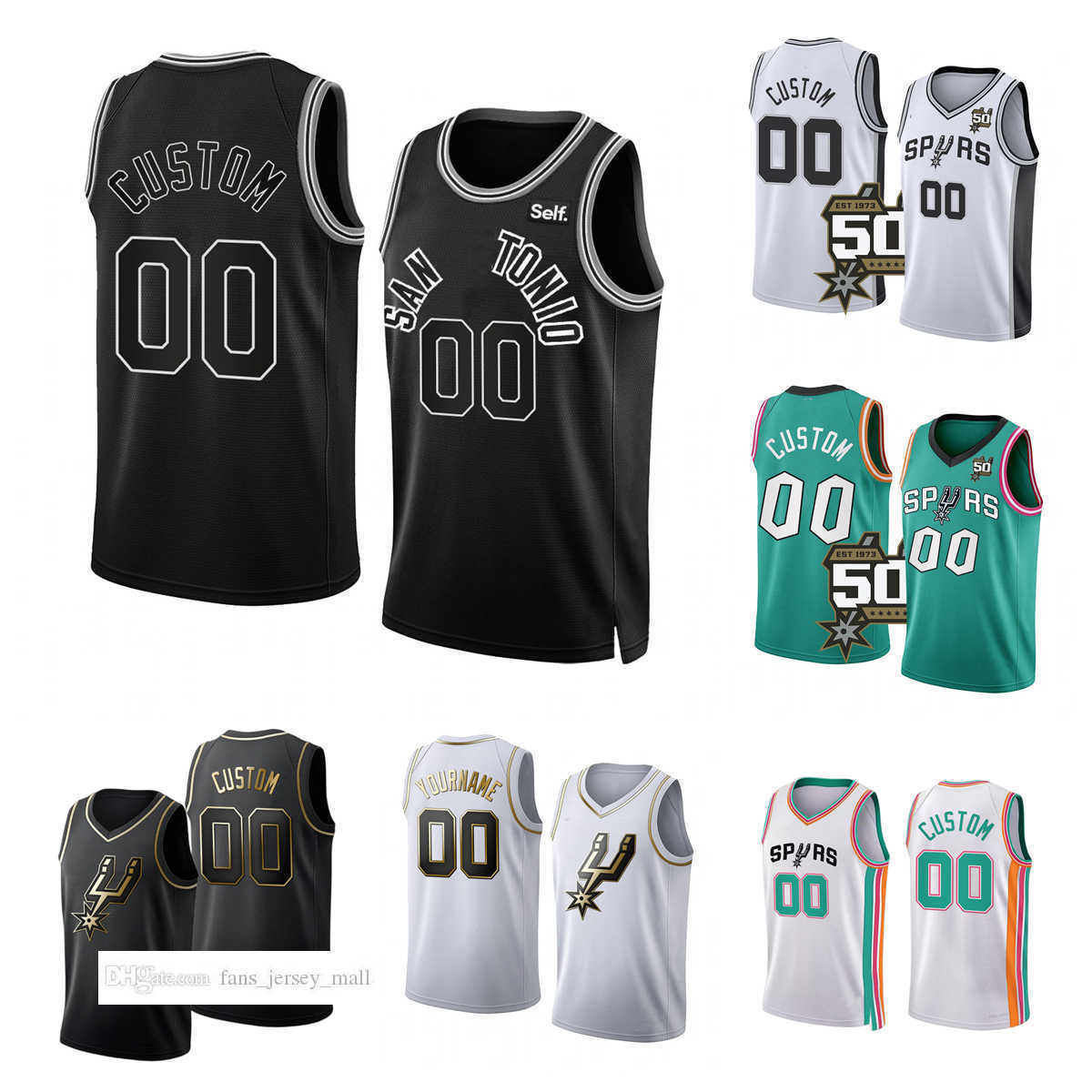 Custom Printed 2023 San Antonio''Spurs''New Basketball Jerseys McDermott Richardson Poeltl Collins Vassell Primo Langford Johnson Jones Bates-Diop Wesley
Custom Printed 2023 San Antonio''Spurs''New Basketball Jerseys McDermott Richardson Poeltl Collins Vassell Primo Langford Johnson Jones Bates-Diop Wesley