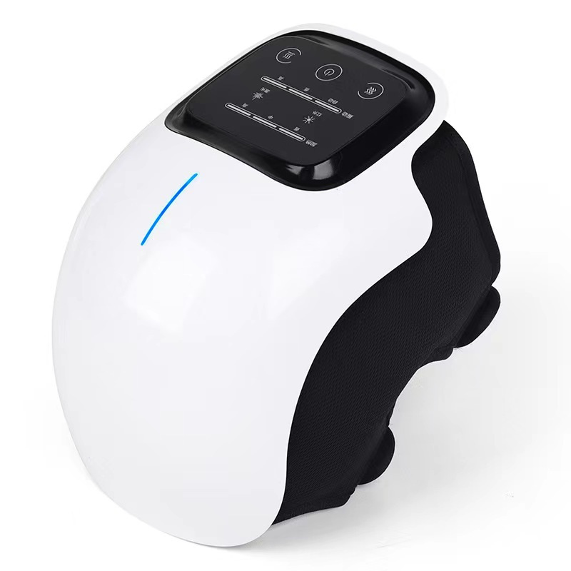 Smart Hot Compress Knee Relaxing Massager Kneecap Treasure Laser Infrared Elbow Shoulder Massager Relive Joint Pain Stiffness