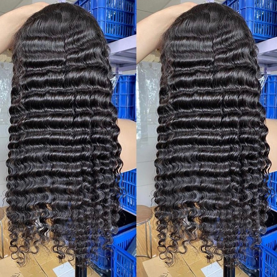 Human Hair Lace Front Deep Wave Wig For Women 13X4 Malaysian Brazilian Peruvian Virgin Raw Wigs
Human Hair Lace Front Deep Wave Wig For Women 13X4 Malaysian Brazilian Peruvian Virgin Raw Wigs