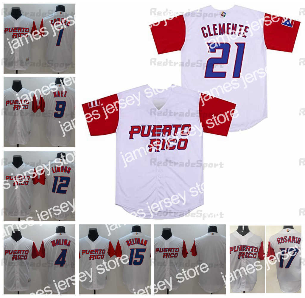 Baseball Jerseys Mens Puerto Rico World Baseball Jerseys 9 Javier Baez 17 Eddie Rosario 1 Carlos Correa 12 Francisco Lindor 4 Yadier Molina 21 Roberto, White12
Baseball Jerseys Mens Puerto Rico World Baseball Jerseys 9 Javier Baez 17 Eddie Rosario 1 Carlos Correa 12 Francisco Lindor 4 Yadier Molina 21 Roberto, White12