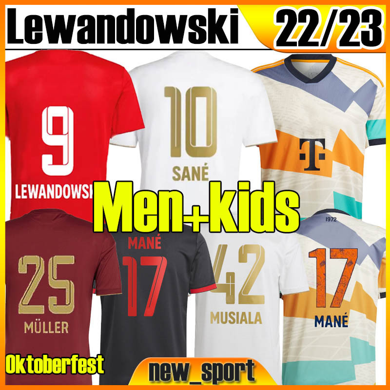 XXXL 4XL 22 23 MANE LEWANDOWSKI Soccer jerseys Fans Big SIZE BAYERN SANE Oktoberfest DAVIES MULLER Olympiastadion 50TH football shirt Men Kids kit 2022 2023 uniforms, 22 23 third patch
XXXL 4XL 22 23 MANE LEWANDOWSKI Soccer jerseys Fans Big SIZE BAYERN SANE Oktoberfest DAVIES MULLER Olympiastadion 50TH football shirt Men Kids kit 2022 2023 uniforms, 22 23 third patch