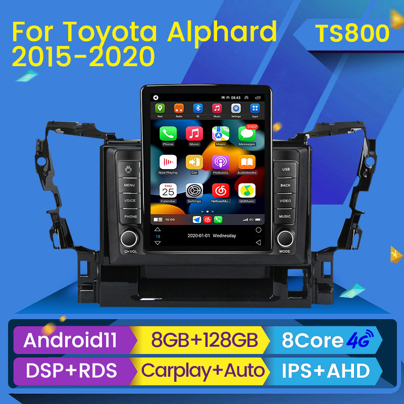 Car dvd Radio Multimedia Video Player For Toyota Alphard H30 2015-2020 Tesla Style Navigation GPS BT Android 11 No 2din dvd
Car dvd Radio Multimedia Video Player For Toyota Alphard H30 2015-2020 Tesla Style Navigation GPS BT Android 11 No 2din dvd