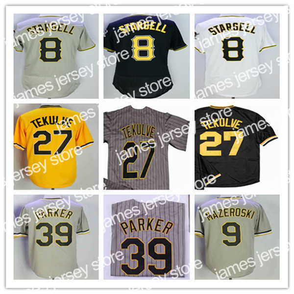 Baseball Jerseys Retro 8 Willie Stargell Pittsburgh Baseball Jersey 39 Dave Parker 27 Kent Tekulve 9 Bill Mazeroski Throwback Pullover Sewn Pirate Jerseys, As pic
Baseball Jerseys Retro 8 Willie Stargell Pittsburgh Baseball Jersey 39 Dave Parker 27 Kent Tekulve 9 Bill Mazeroski Throwback Pullover Sewn Pirate Jerseys, As pic