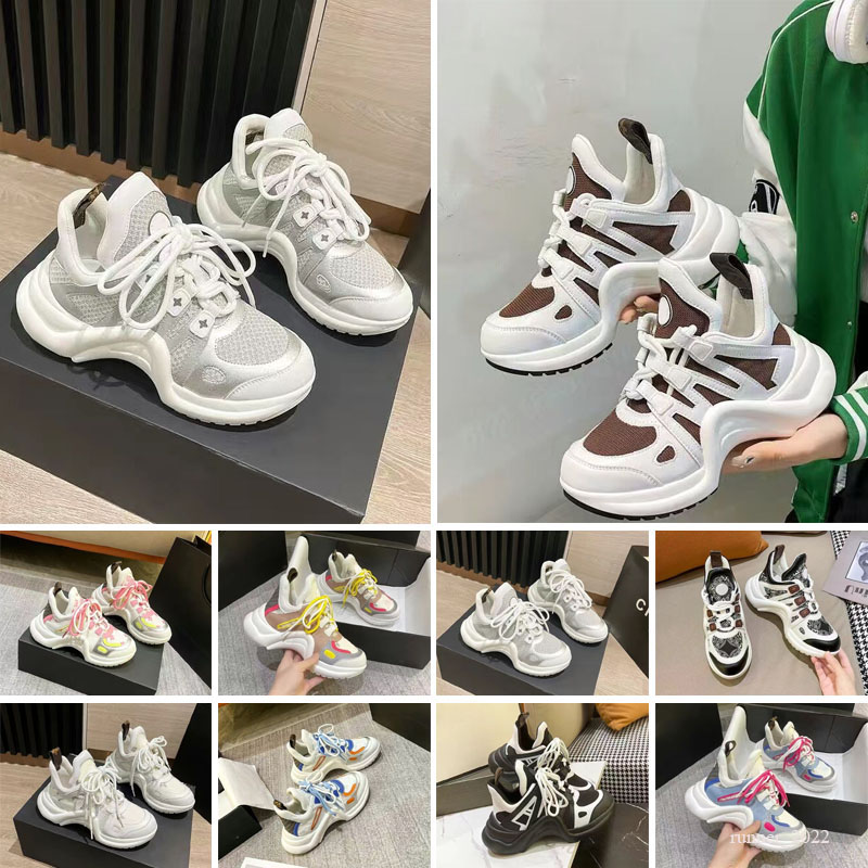 Arch lights Sneakers Luxury Designers Boot Trainers Infant Sneaker Designer Suede Leopard White Print Thick Bottom Girls Women Sports Shoes, Color 1
Arch lights Sneakers Luxury Designers Boot Trainers Infant Sneaker Designer Suede Leopard White Print Thick Bottom Girls Women Sports Shoes, Color 1