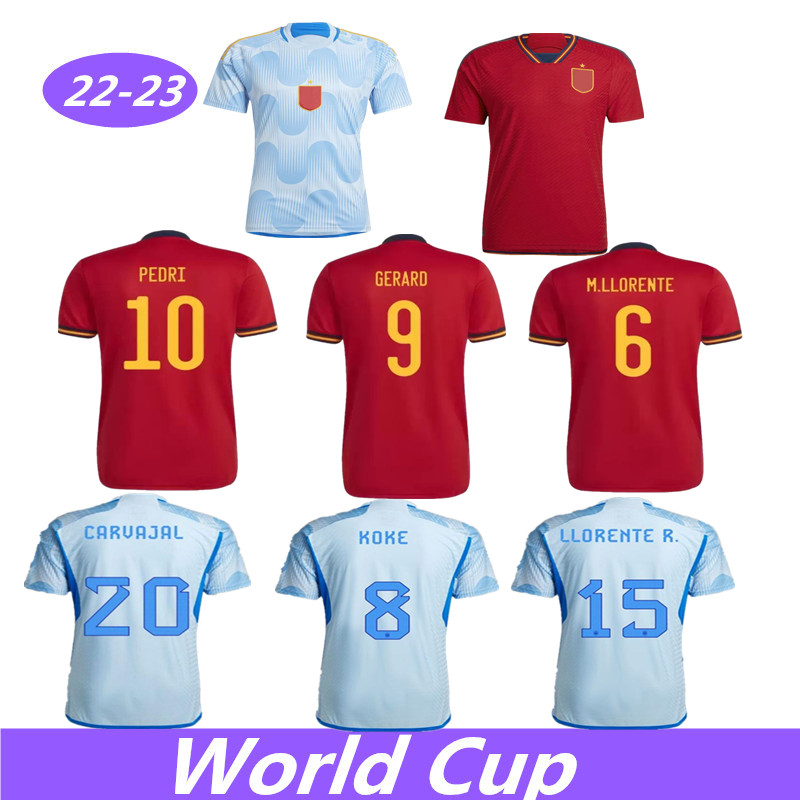 TOP 2022 World Cup Spain Jerseys home Away Soccer Jersey Espana soccer shirt 22/23 ANSU FATI ASENSIO MORATA FERRAN KOKE GAVI Football uniformsshirts, Lavender
TOP 2022 World Cup Spain Jerseys home Away Soccer Jersey Espana soccer shirt 22/23 ANSU FATI ASENSIO MORATA FERRAN KOKE GAVI Football uniformsshirts, Lavender
